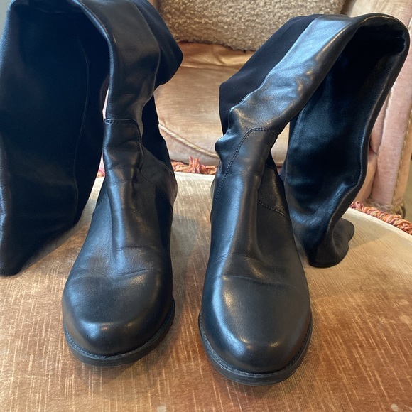 STUART WEITZMAN OVER-THE-KNEE 50/50 RESERVE BOOTS EUC - Picture 9 of 14